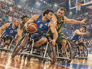 Basket in carrozzina, l’Italia conquista l’argento mondiale a Ottawa