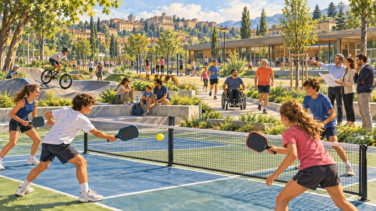 A Bergamo l’impiantistica sportiva guarda alla città come infrastruttura sociale