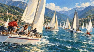 Barcolario, trenta equipaggi in vela nell’Alto Lario da Bellano a Dongo