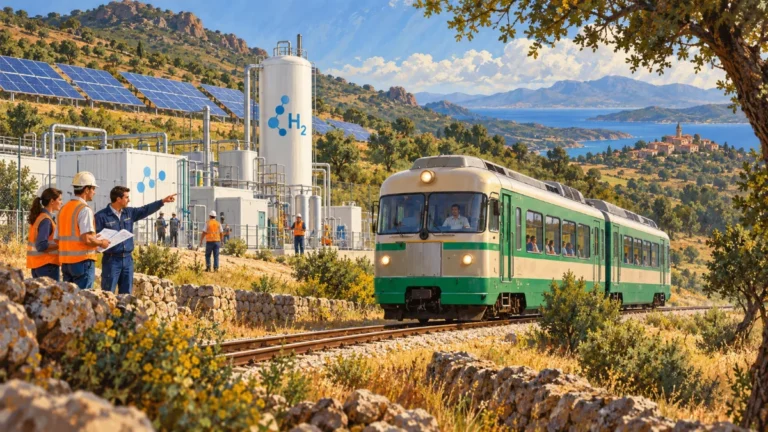 Idrogeno verde sui binari, in Sardegna prende forma la nuova rete ferroviaria